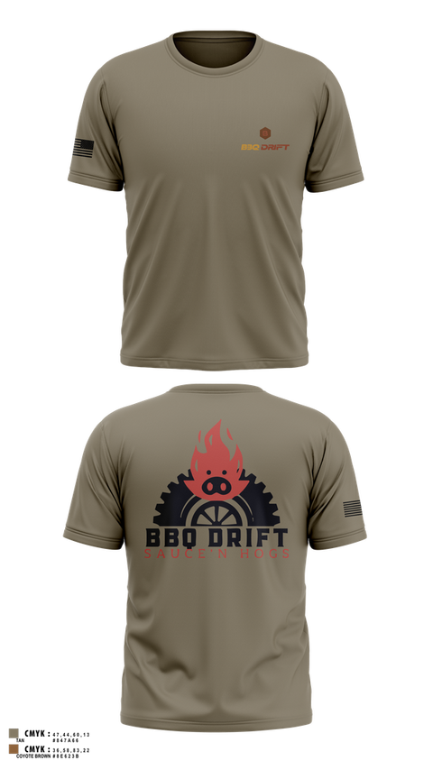 Old School Cotton Feel Shirt, BBQ Drift, , Teamtime, Team time, sublimation, custom sports apparel, team uniforms, spirit wear, spiritwear, sports uniforms, custom shirts, team store, custom team store, fundraiser sports, apparel fundraiser