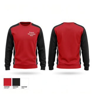 Crew Neck Sweatshirt, Freeport Intermediate Cheer, Cheer, Teamtime, Team time, sublimation, custom sports apparel, team uniforms, spirit wear, spiritwear, sports uniforms, custom shirts, team store, custom team store, fundraiser sports, apparel fundraiser