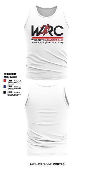 Mens Track Singlet, Wellington Runners Club, Spirit Store, Teamtime, Team time, sublimation, custom sports apparel, team uniforms, spirit wear, spiritwear, sports uniforms, custom shirts, team store, custom team store, fundraiser sports, apparel fundraiser