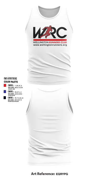 Wellington Runners Club 55706175 Men's Track Singlet - 23