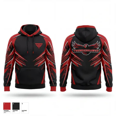 Hoodie, Thunderhawks, Softball, Teamtime, Team time, sublimation, custom sports apparel, team uniforms, spirit wear, spiritwear, sports uniforms, custom shirts, team store, custom team store, fundraiser sports, apparel fundraiser