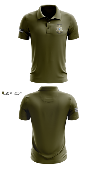 Short Sleeve Performance Polo, Obion County Sheriffs Office, Police, Teamtime, Team time, sublimation, custom sports apparel, team uniforms, spirit wear, spiritwear, sports uniforms, custom shirts, team store, custom team store, fundraiser sports, apparel fundraiser