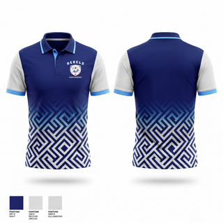 Short Sleeve Performance Polo, Rebels, Women's Soccer, Teamtime, Team time, sublimation, custom sports apparel, team uniforms, spirit wear, spiritwear, sports uniforms, custom shirts, team store, custom team store, fundraiser sports, apparel fundraiser