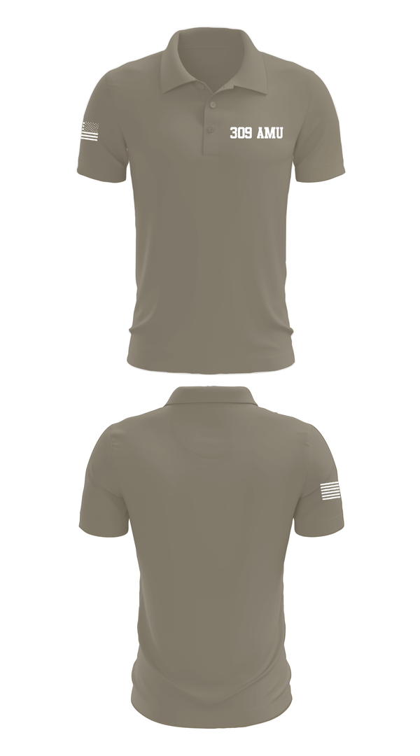 Short Sleeve Performance Polo, 309 AMU, Air Force, Teamtime, Team time, sublimation, custom sports apparel, team uniforms, spirit wear, spiritwear, sports uniforms, custom shirts, team store, custom team store, fundraiser sports, apparel fundraiser
