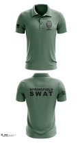 Springfield Ohio SWAT Short Sleeve Performance Polo - 4