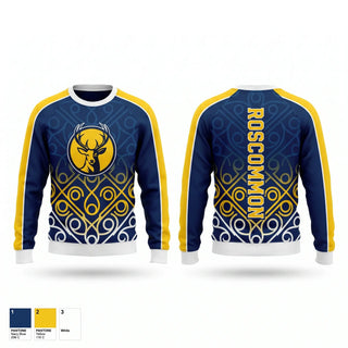 Crew Neck Sweatshirt, Roscommon Bucks Track & Field, Track & Field, Teamtime, Team time, sublimation, custom sports apparel, team uniforms, spirit wear, spiritwear, sports uniforms, custom shirts, team store, custom team store, fundraiser sports, apparel fundraiser