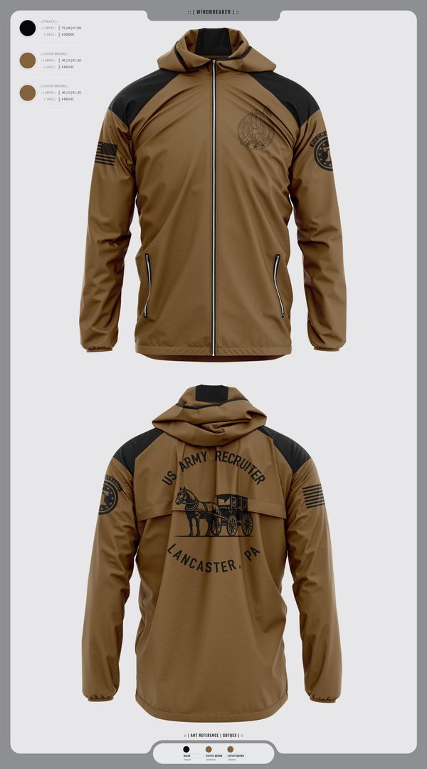 Windbreaker, LANCASTE, PA RECRUITING, , Teamtime, Team time, sublimation, custom sports apparel, team uniforms, spirit wear, spiritwear, sports uniforms, custom shirts, team store, custom team store, fundraiser sports, apparel fundraiser