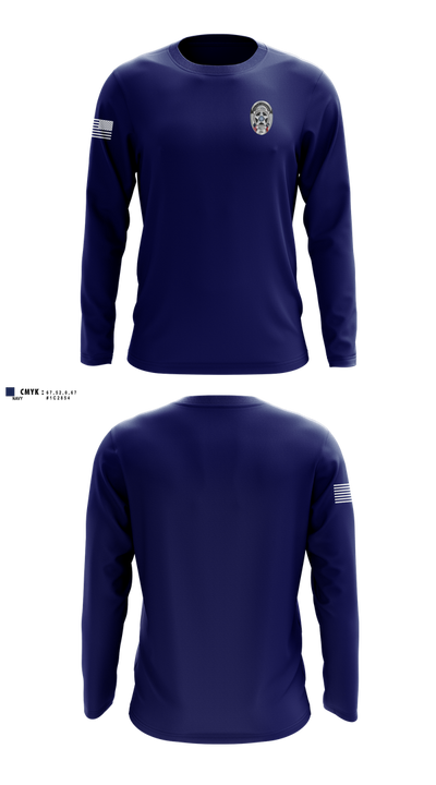 Canton Police Department 67540830 Long Sleeve Performance Shirt 100