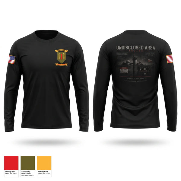 Long Sleeve Performance Shirt, 1st Infantry Division Sustainment Brigade, Army, Teamtime, Team time, sublimation, custom sports apparel, team uniforms, spirit wear, spiritwear, sports uniforms, custom shirts, team store, custom team store, fundraiser sports, apparel fundraiser
