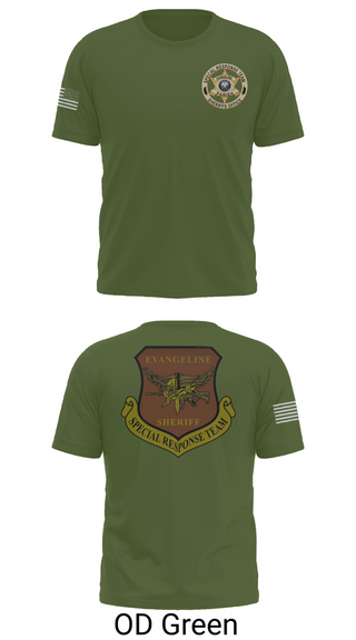 Old School Cotton Feel Shirt, Evangeline Parish Sheriffs Office S.R.T, Police, Teamtime, Team time, sublimation, custom sports apparel, team uniforms, spirit wear, spiritwear, sports uniforms, custom shirts, team store, custom team store, fundraiser sports, apparel fundraiser