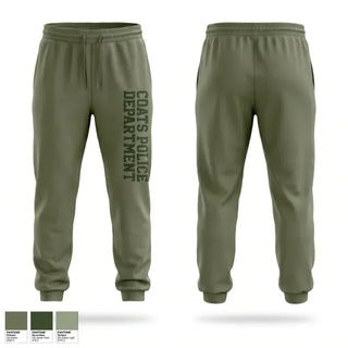 Sweatpants, Coats Police Department, Police, Teamtime, Team time, sublimation, custom sports apparel, team uniforms, spirit wear, spiritwear, sports uniforms, custom shirts, team store, custom team store, fundraiser sports, apparel fundraiser