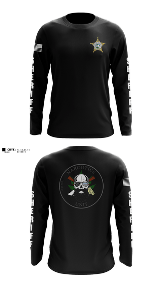 Long Sleeve Performance Shirt, Special Investigations Bureau, Police, Teamtime, Team time, sublimation, custom sports apparel, team uniforms, spirit wear, spiritwear, sports uniforms, custom shirts, team store, custom team store, fundraiser sports, apparel fundraiser