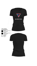 NAS JRB FORT WORTH 78488583 Women's Short Sleeve V-neck Shirt - 23