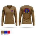 156 crss Women's Long Sleeve V-neck Shirt - 1