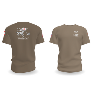 Short Sleeve Performance Shirt, 167th HHC, Army, Teamtime, Team time, sublimation, custom sports apparel, team uniforms, spirit wear, spiritwear, sports uniforms, custom shirts, team store, custom team store, fundraiser sports, apparel fundraiser