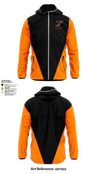 Tribe Baseball Windbreaker - 1
