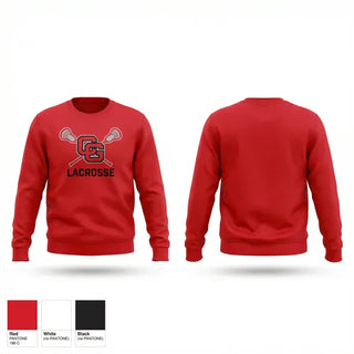 Crew Neck Sweatshirt, Center Grove, Men's Lacrosse, Teamtime, Team time, sublimation, custom sports apparel, team uniforms, spirit wear, spiritwear, sports uniforms, custom shirts, team store, custom team store, fundraiser sports, apparel fundraiser