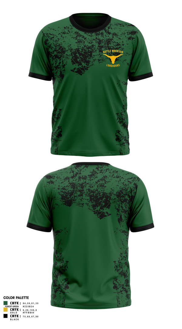 Short Sleeve Performance Shirt, Battle Mountain Longhorns, Wrestling, Teamtime, Team time, sublimation, custom sports apparel, team uniforms, spirit wear, spiritwear, sports uniforms, custom shirts, team store, custom team store, fundraiser sports, apparel fundraiser