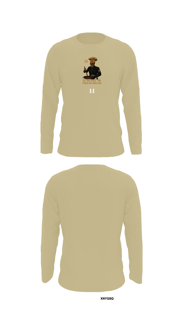 Long Sleeve Performance Shirt, 1/1, Marines, Teamtime, Team time, sublimation, custom sports apparel, team uniforms, spirit wear, spiritwear, sports uniforms, custom shirts, team store, custom team store, fundraiser sports, apparel fundraiser