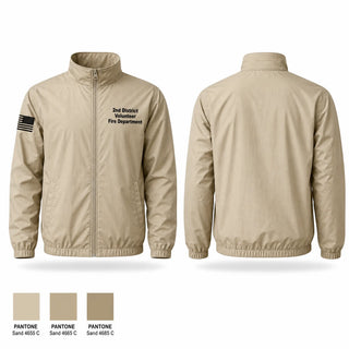 Windbreaker, 2nd District Volunteer Fire Department, Fire Department, Teamtime, Team time, sublimation, custom sports apparel, team uniforms, spirit wear, spiritwear, sports uniforms, custom shirts, team store, custom team store, fundraiser sports, apparel fundraiser