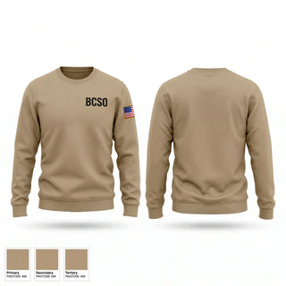 Crew Neck Sweatshirt, BCSO, Police, Teamtime, Team time, sublimation, custom sports apparel, team uniforms, spirit wear, spiritwear, sports uniforms, custom shirts, team store, custom team store, fundraiser sports, apparel fundraiser