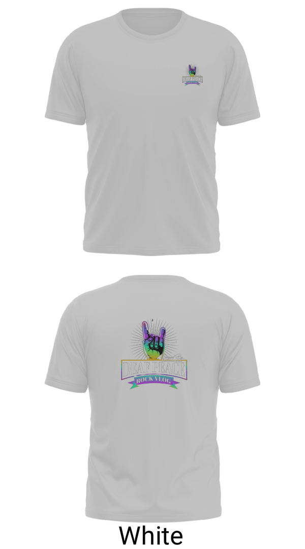 Short Sleeve Performance Shirt, DeafPeaceRockVlog, , Teamtime, Team time, sublimation, custom sports apparel, team uniforms, spirit wear, spiritwear, sports uniforms, custom shirts, team store, custom team store, fundraiser sports, apparel fundraiser