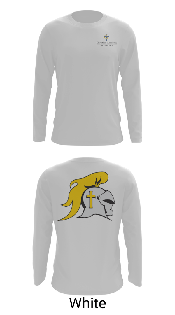 Long Sleeve Performance Shirt, Christian Academy of Indiana, Spirit Store, Teamtime, Team time, sublimation, custom sports apparel, team uniforms, spirit wear, spiritwear, sports uniforms, custom shirts, team store, custom team store, fundraiser sports, apparel fundraiser