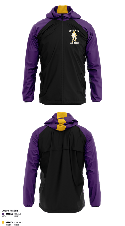 Indianola Mat Tribe 88912065 Windbreaker - 2