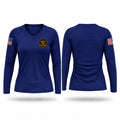 Grapevine Women's Long Sleeve V-neck Shirt - 1