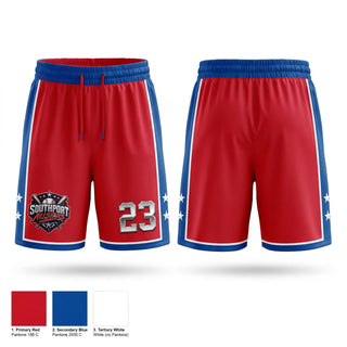 Athletic Shorts With Pockets, Southport, Baseball, Teamtime, Team time, sublimation, custom sports apparel, team uniforms, spirit wear, spiritwear, sports uniforms, custom shirts, team store, custom team store, fundraiser sports, apparel fundraiser