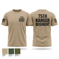 75th Ranger Regiment 94936712 Old School Cotton Feel Shirt - 1