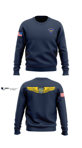 Crew Neck Sweatshirt, Indiana State Police Aviation Unit, Police, Teamtime, Team time, sublimation, custom sports apparel, team uniforms, spirit wear, spiritwear, sports uniforms, custom shirts, team store, custom team store, fundraiser sports, apparel fundraiser