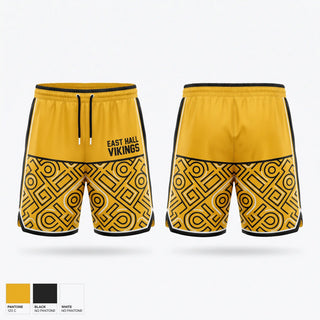Athletic Shorts With Pockets, East Hall Vikings, Softball, Teamtime, Team time, sublimation, custom sports apparel, team uniforms, spirit wear, spiritwear, sports uniforms, custom shirts, team store, custom team store, fundraiser sports, apparel fundraiser