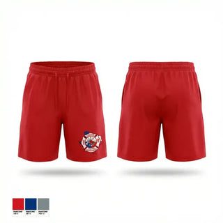 Athletic Shorts With Pockets, Linden fire department, Fire Department, Teamtime, Team time, sublimation, custom sports apparel, team uniforms, spirit wear, spiritwear, sports uniforms, custom shirts, team store, custom team store, fundraiser sports, apparel fundraiser