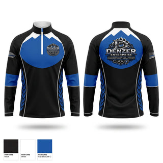 Quarter Zip Jacket, Denzer Enterprises, , Teamtime, Team time, sublimation, custom sports apparel, team uniforms, spirit wear, spiritwear, sports uniforms, custom shirts, team store, custom team store, fundraiser sports, apparel fundraiser