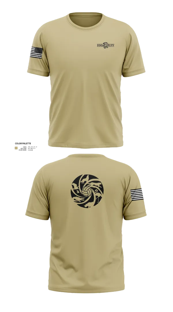 Old School Cotton Feel Shirt, Zoo City, Women's Volleyball, Teamtime, Team time, sublimation, custom sports apparel, team uniforms, spirit wear, spiritwear, sports uniforms, custom shirts, team store, custom team store, fundraiser sports, apparel fundraiser