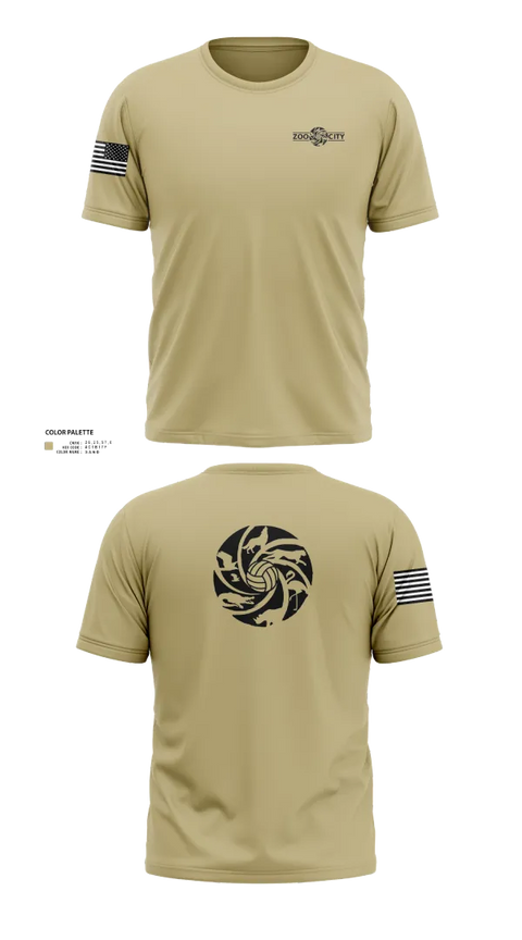 Short Sleeve Performance Shirt, Zoo City, Women's Volleyball, Teamtime, Team time, sublimation, custom sports apparel, team uniforms, spirit wear, spiritwear, sports uniforms, custom shirts, team store, custom team store, fundraiser sports, apparel fundraiser