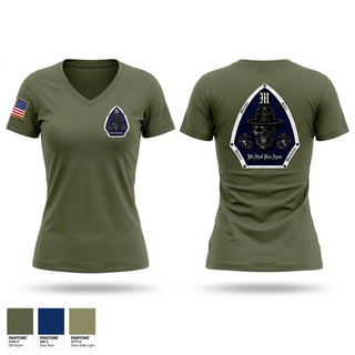 Womens Short Sleeve Vneck Shirt, Mike Company, Marines, Teamtime, Team time, sublimation, custom sports apparel, team uniforms, spirit wear, spiritwear, sports uniforms, custom shirts, team store, custom team store, fundraiser sports, apparel fundraiser