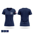 TFD Stn 1 Women's Short Sleeve V-neck Shirt - 1