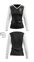 Legacy Elite Women's Long Sleeve V-neck Shirt - 21