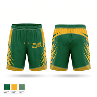 Athletic Shorts With Pockets, Golden falcons, Baseball, Teamtime, Team time, sublimation, custom sports apparel, team uniforms, spirit wear, spiritwear, sports uniforms, custom shirts, team store, custom team store, fundraiser sports, apparel fundraiser