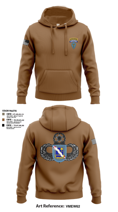 1-143rd airborne infantry regiment 54529572 Hoodie - 102