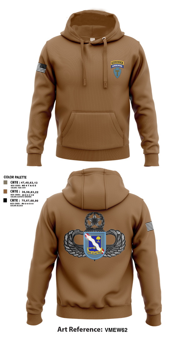 Hoodie, 1-143rd airborne infantry regiment, , Teamtime, Team time, sublimation, custom sports apparel, team uniforms, spirit wear, spiritwear, sports uniforms, custom shirts, team store, custom team store, fundraiser sports, apparel fundraiser
