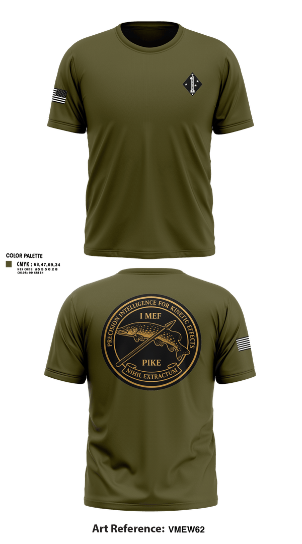 Short Sleeve Performance Shirt, 1st Marine Division G-2 Targeting, Marines, Teamtime, Team time, sublimation, custom sports apparel, team uniforms, spirit wear, spiritwear, sports uniforms, custom shirts, team store, custom team store, fundraiser sports, apparel fundraiser