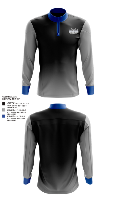 Stix One Seven 84619866 Quarter Zip Jacket - 1