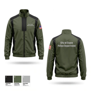 Windbreaker, City of Cayce Police Department, Police, Teamtime, Team time, sublimation, custom sports apparel, team uniforms, spirit wear, spiritwear, sports uniforms, custom shirts, team store, custom team store, fundraiser sports, apparel fundraiser