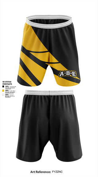 Athletic Shorts With Pockets, Ashby-Brandon-Evansville Bolts, , Teamtime, Team time, sublimation, custom sports apparel, team uniforms, spirit wear, spiritwear, sports uniforms, custom shirts, team store, custom team store, fundraiser sports, apparel fundraiser