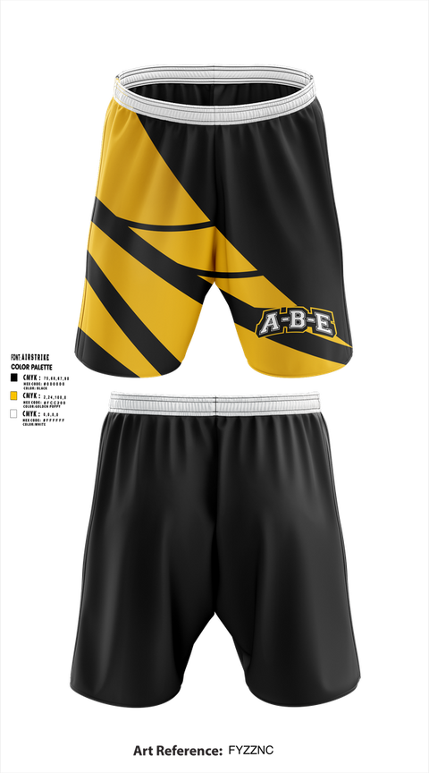Athletic Shorts With Pockets, Ashby-Brandon-Evansville Bolts, , Teamtime, Team time, sublimation, custom sports apparel, team uniforms, spirit wear, spiritwear, sports uniforms, custom shirts, team store, custom team store, fundraiser sports, apparel fundraiser