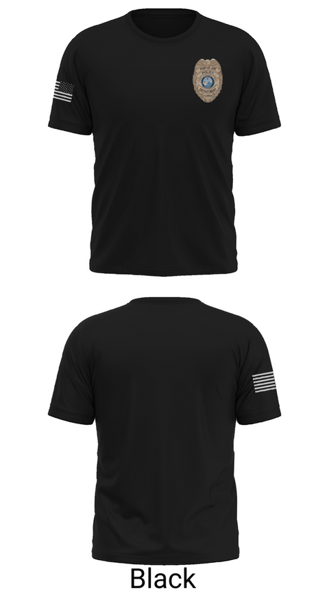 Short Sleeve Performance Shirt, Port St. Joe Police Department, Police, Teamtime, Team time, sublimation, custom sports apparel, team uniforms, spirit wear, spiritwear, sports uniforms, custom shirts, team store, custom team store, fundraiser sports, apparel fundraiser