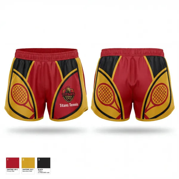 Womens Shorts, Tinley Park High School Tennis, Tennis, Teamtime, Team time, sublimation, custom sports apparel, team uniforms, spirit wear, spiritwear, sports uniforms, custom shirts, team store, custom team store, fundraiser sports, apparel fundraiser